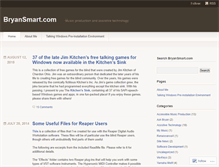 Tablet Screenshot of blog.bryansmart.com